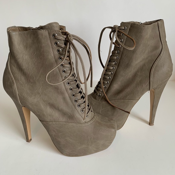 Bakers Shoes - BAKERS | Lace Up Heel Booties